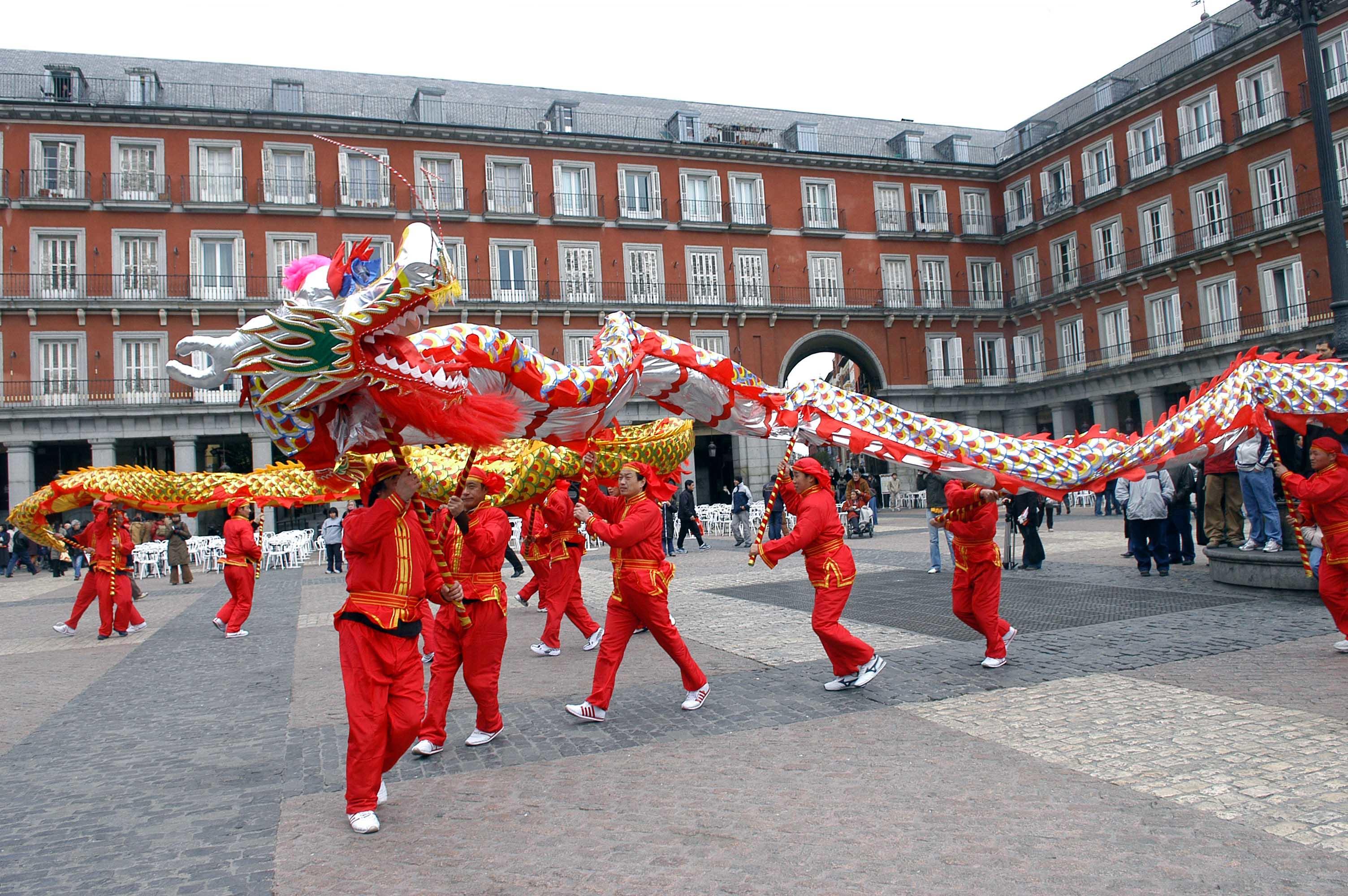 Celebración del año nuevo chino
