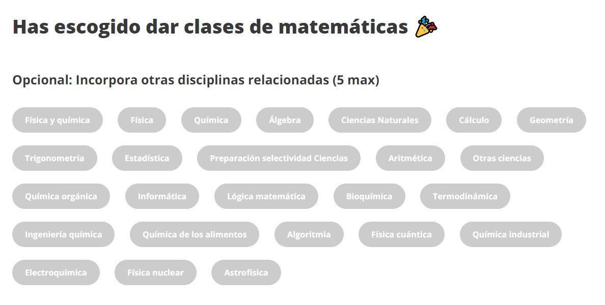 Clases de mates y... ¿física? ¿tecnología?