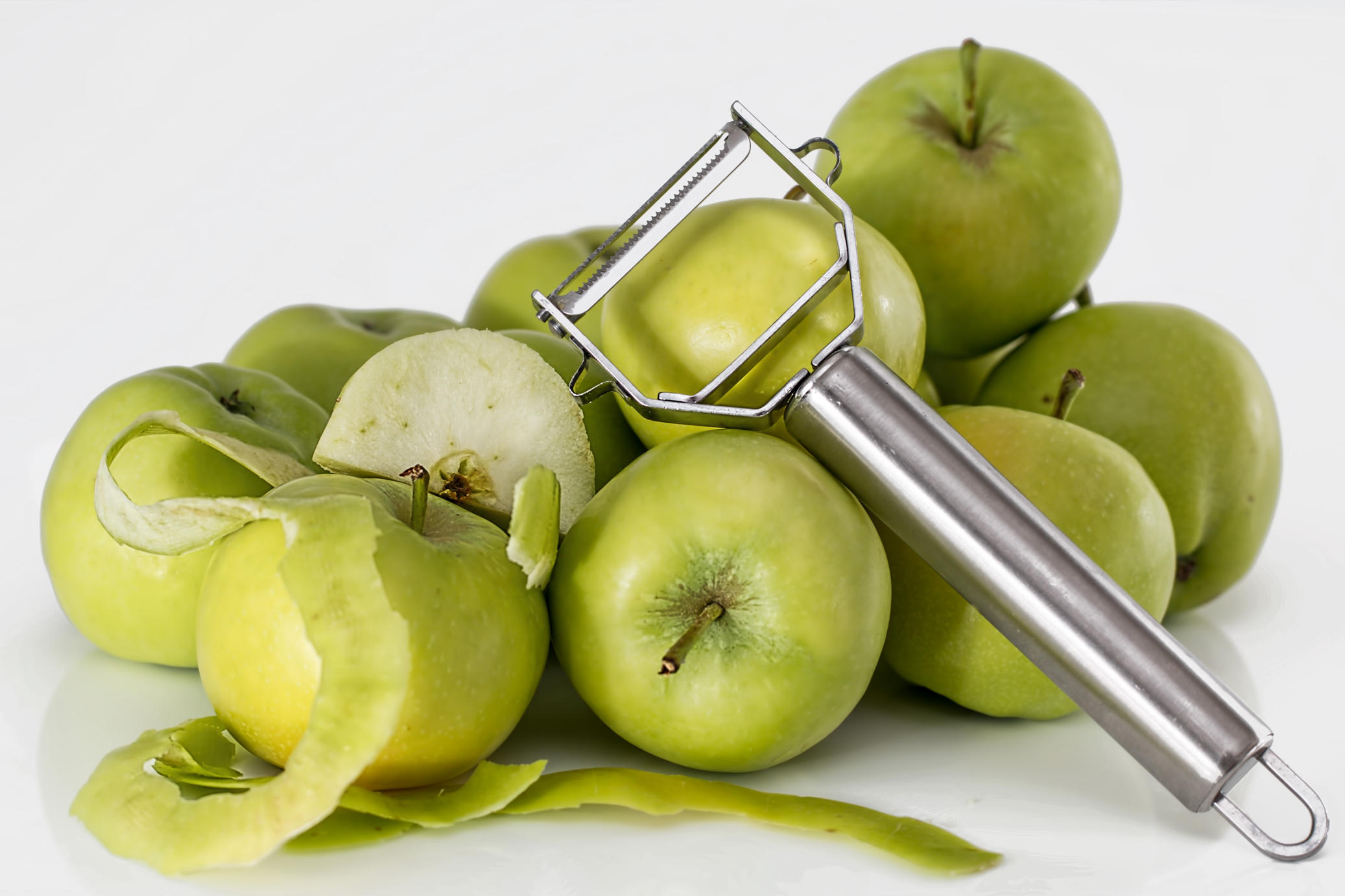 Las manzanas son ideales para perder peso.