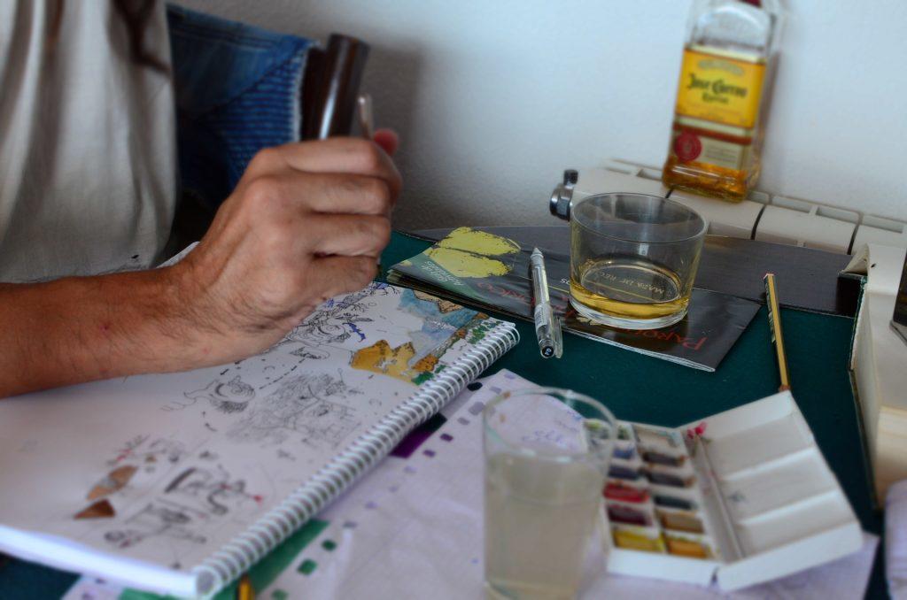 Experiencia como profesor de pintura