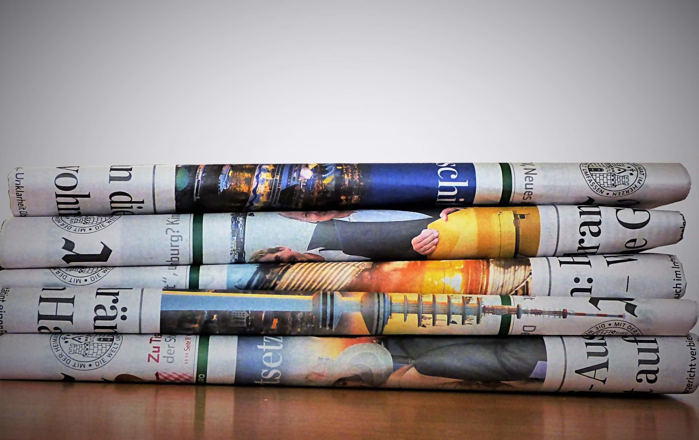 La prensa extranjera para mejorar el inglés.