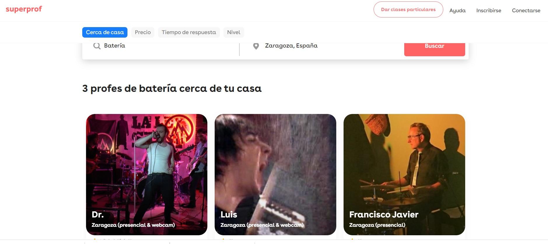 Clases de batería en Superprof.