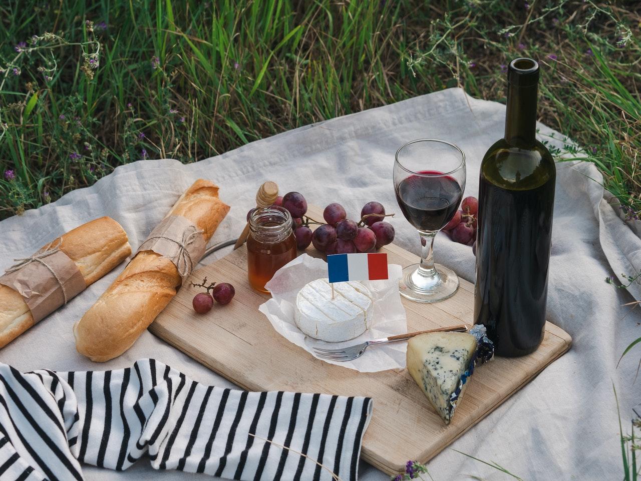 Típica comida francesa