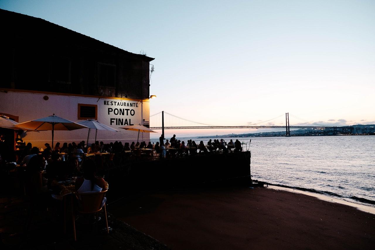 Restaurante en Portugal.