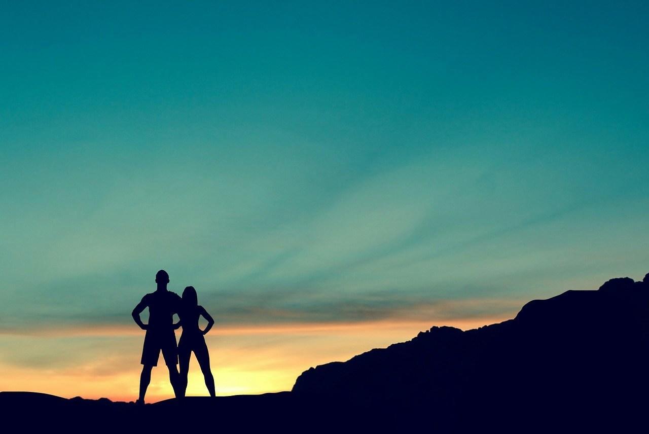 Yoga en pareja.