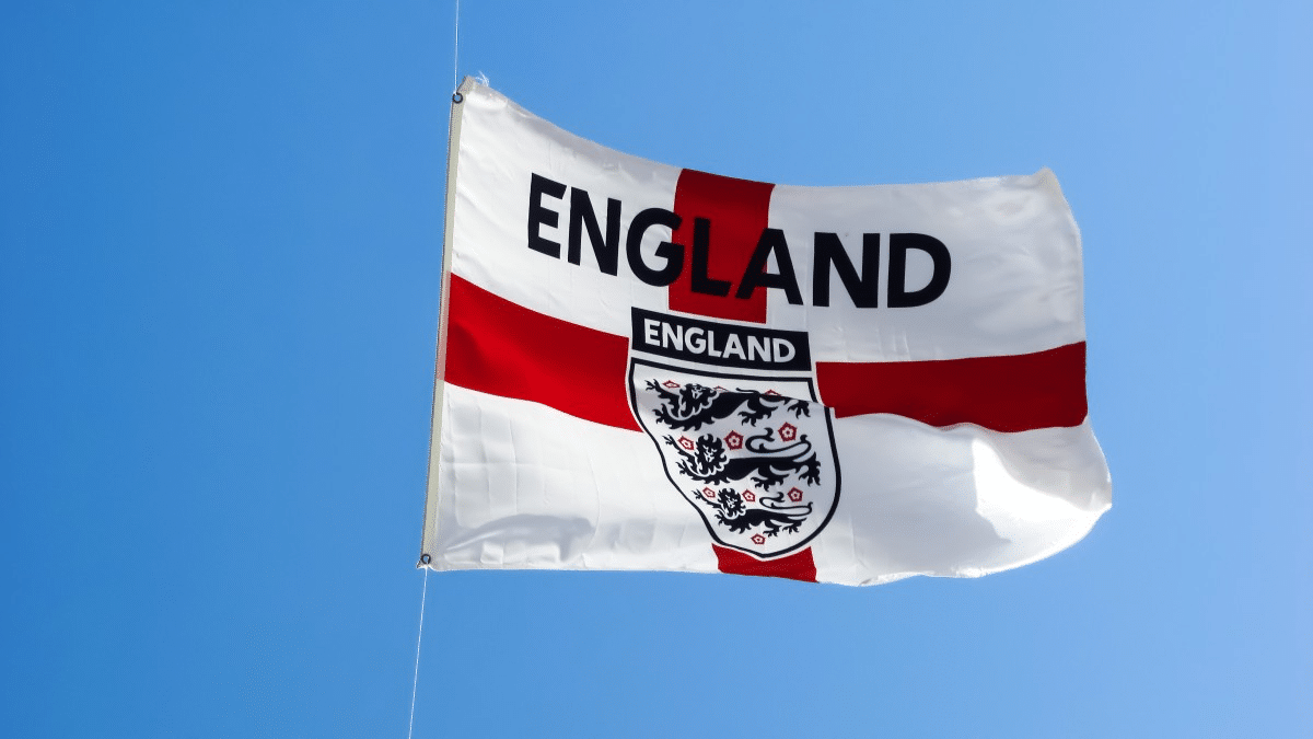 Origen de la bandera inglesa