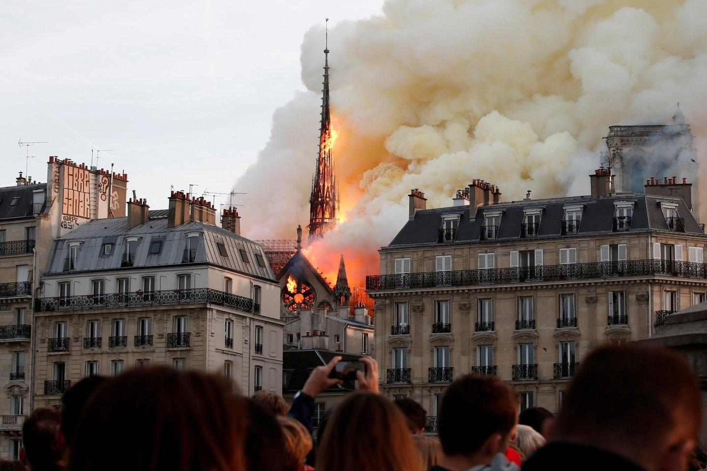 Fotos incendio Notre Dame