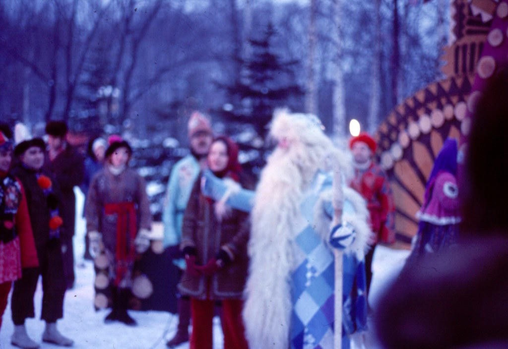 La navidad se festeja mucho en Rusia.