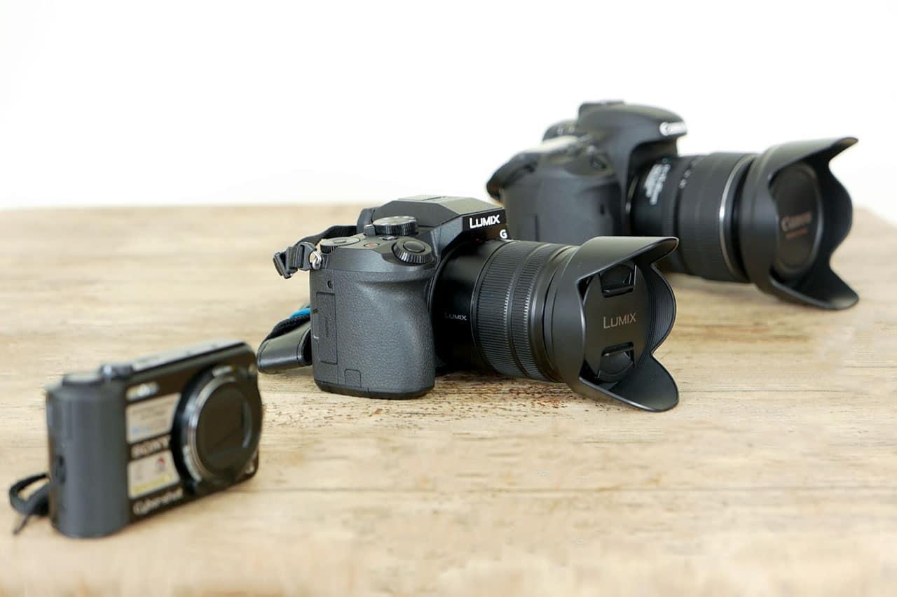 Tipos de cámaras fotográficas actuales