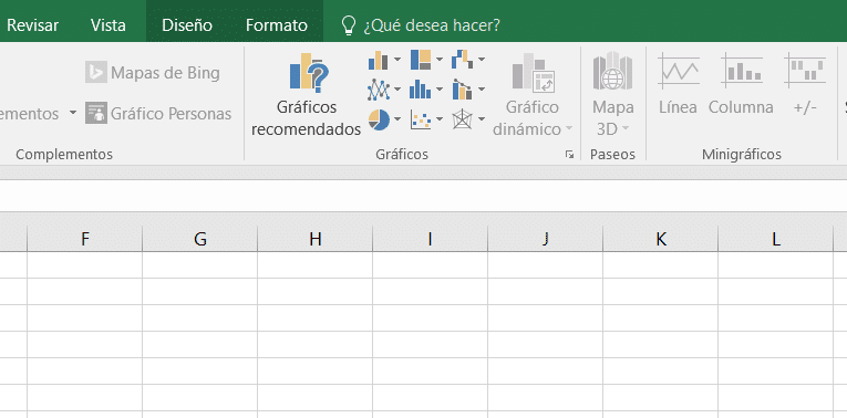 Pasos para crear un gráfico en Excel
