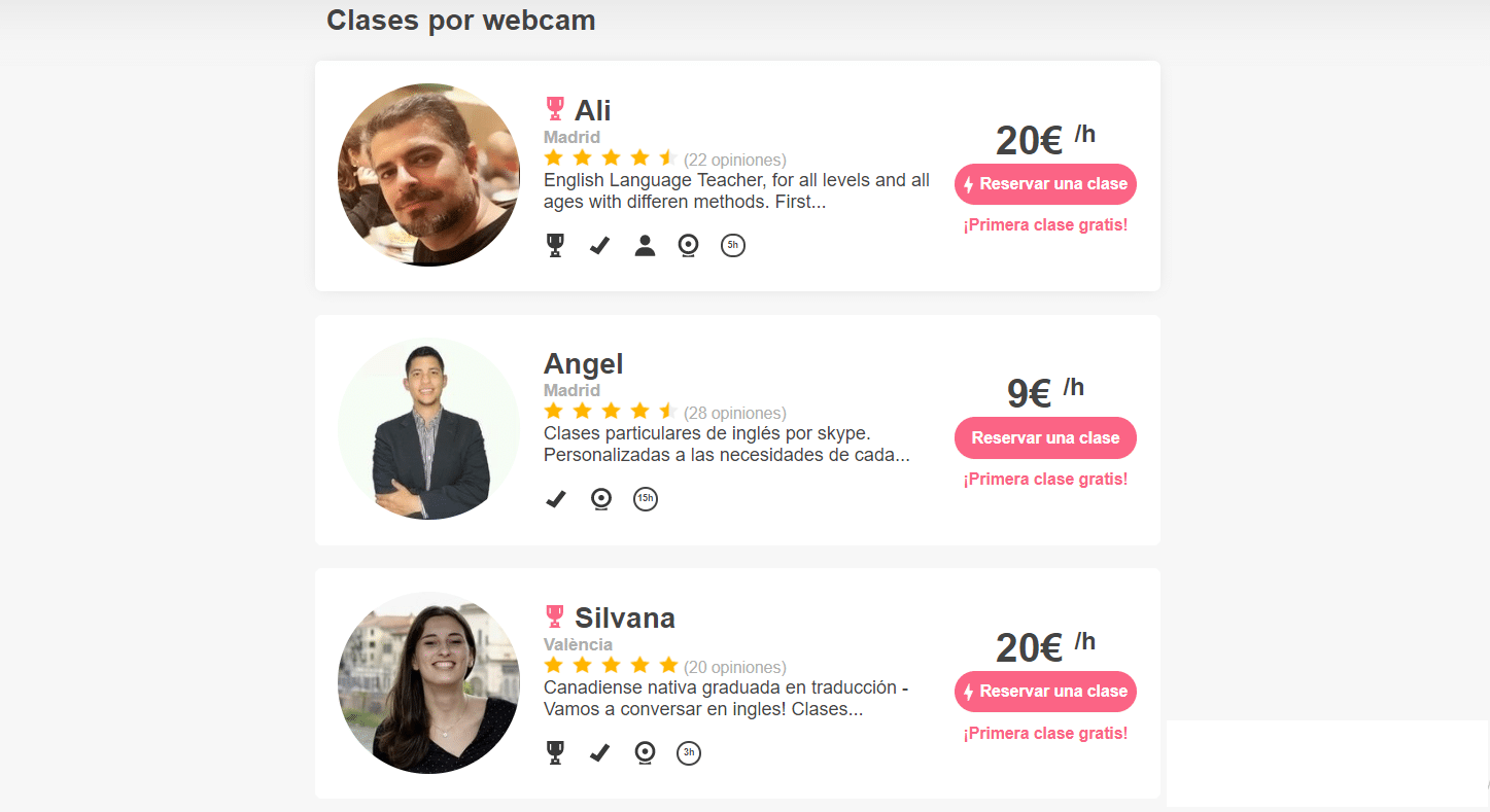Plataformas de clases online