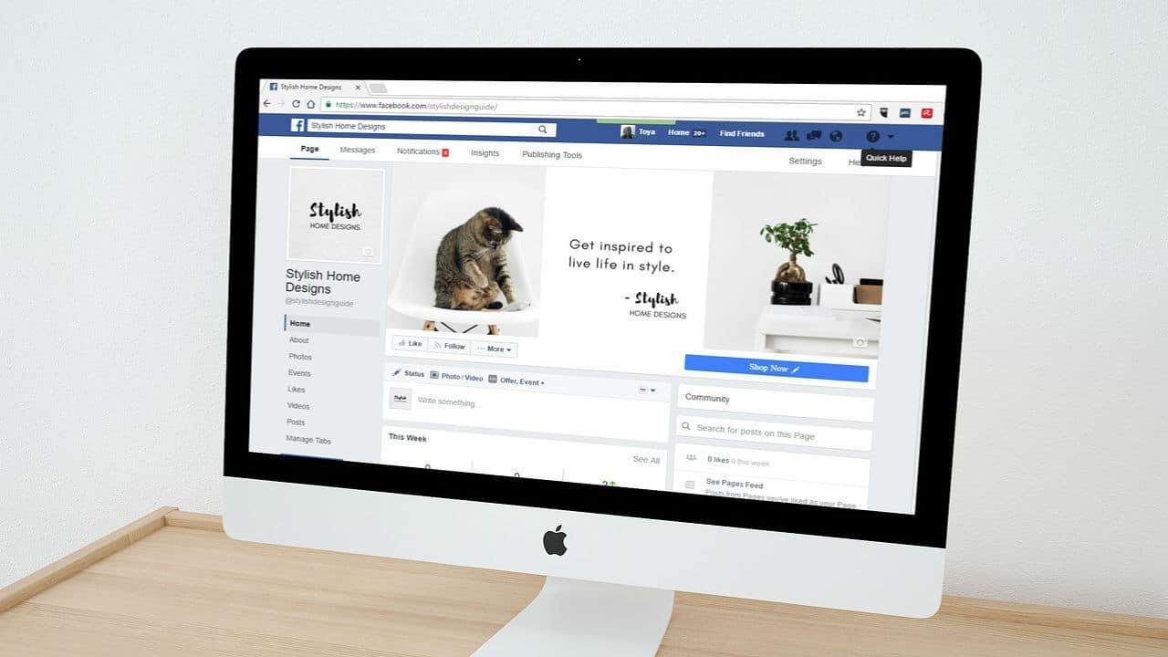 Crear una página en Facebook