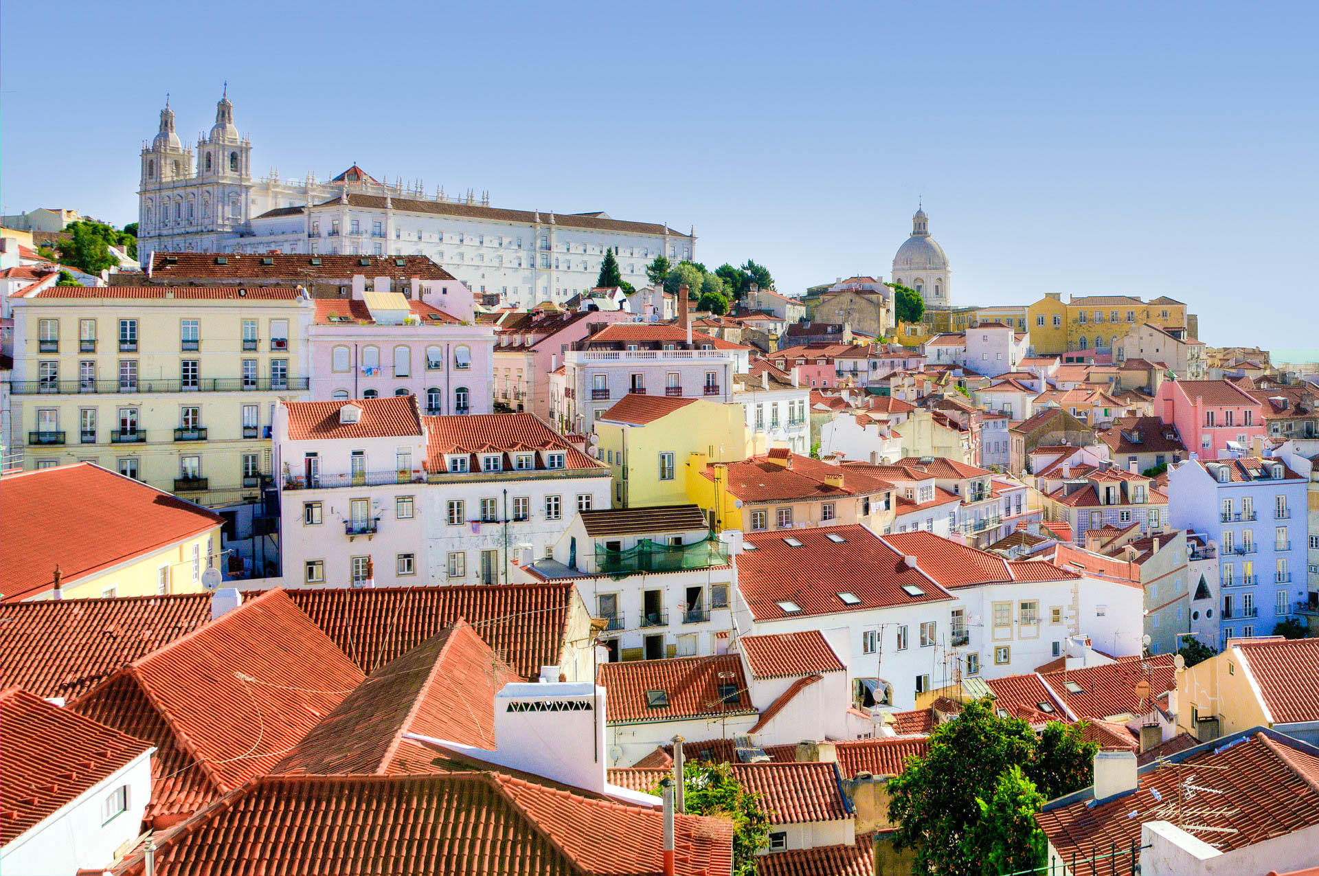 Barrio de la Alfama de Lisboa.