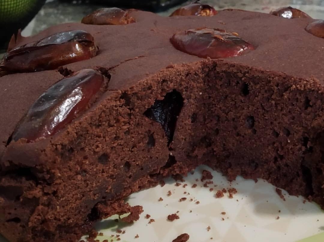 Delicioso bizcocho de chocolate sin gluten