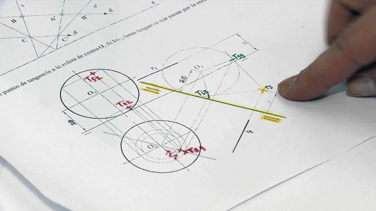Bachillerato arte: Contenidos de Dibujo Técnico en Bachillerato