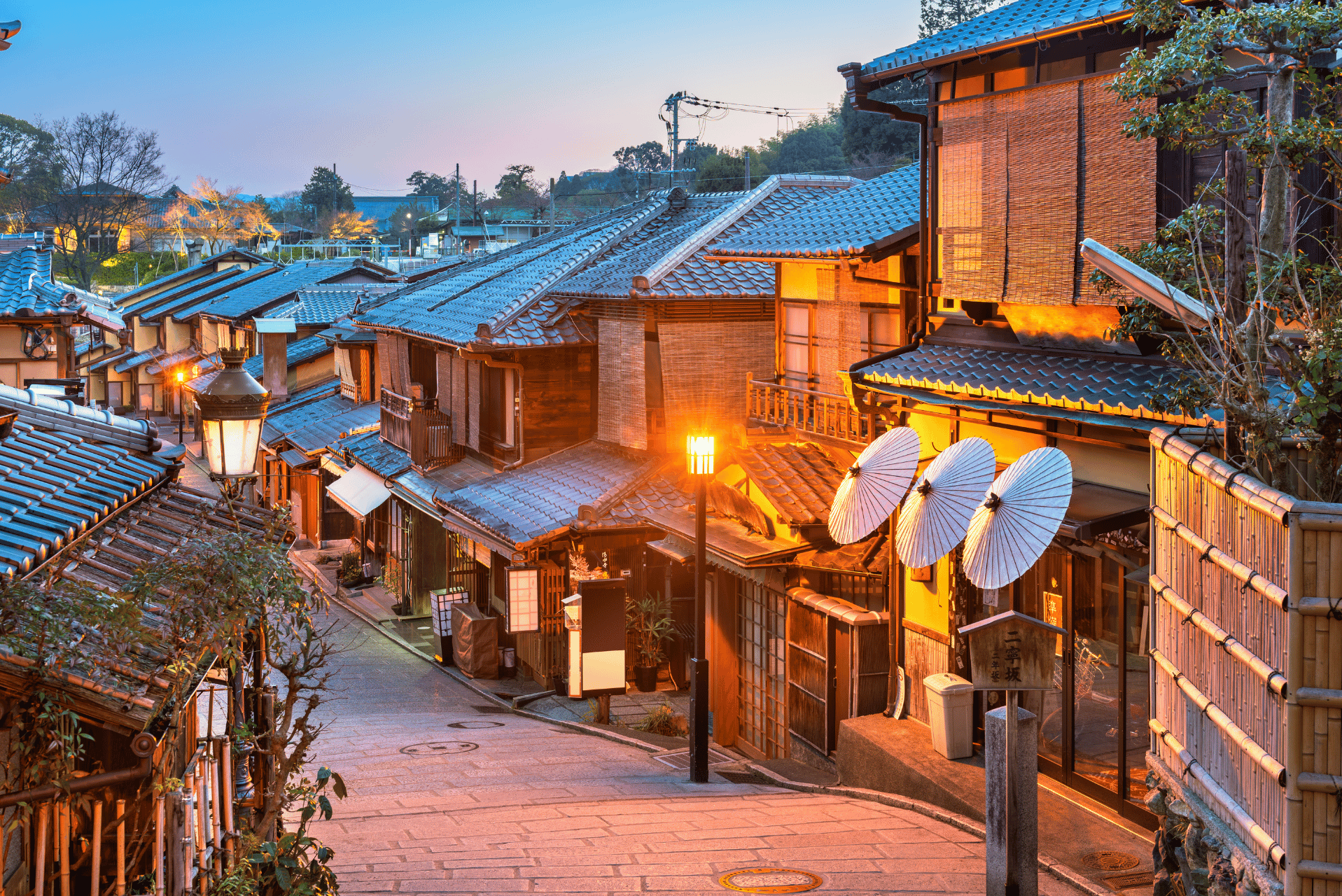casco histórico de kyoto