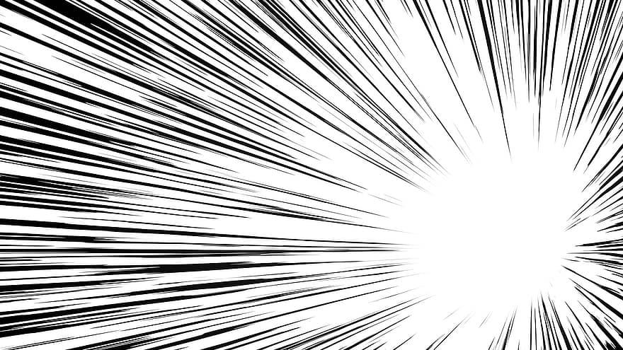 Fondo de transición en cómic