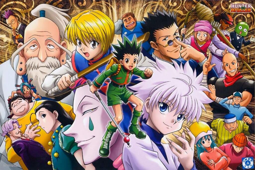 Personajes del cómic Hunter X Hunter.