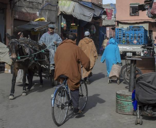 Conducción temeraria en Marruecos