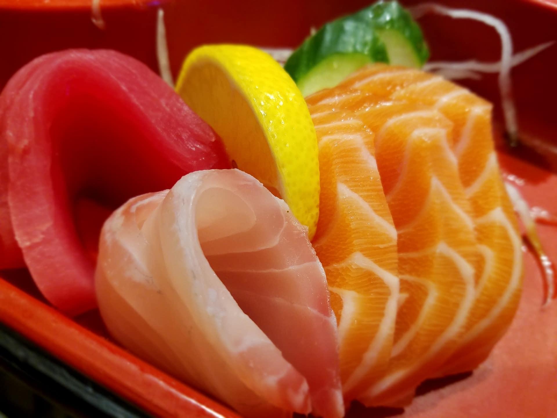 Platos de sushi