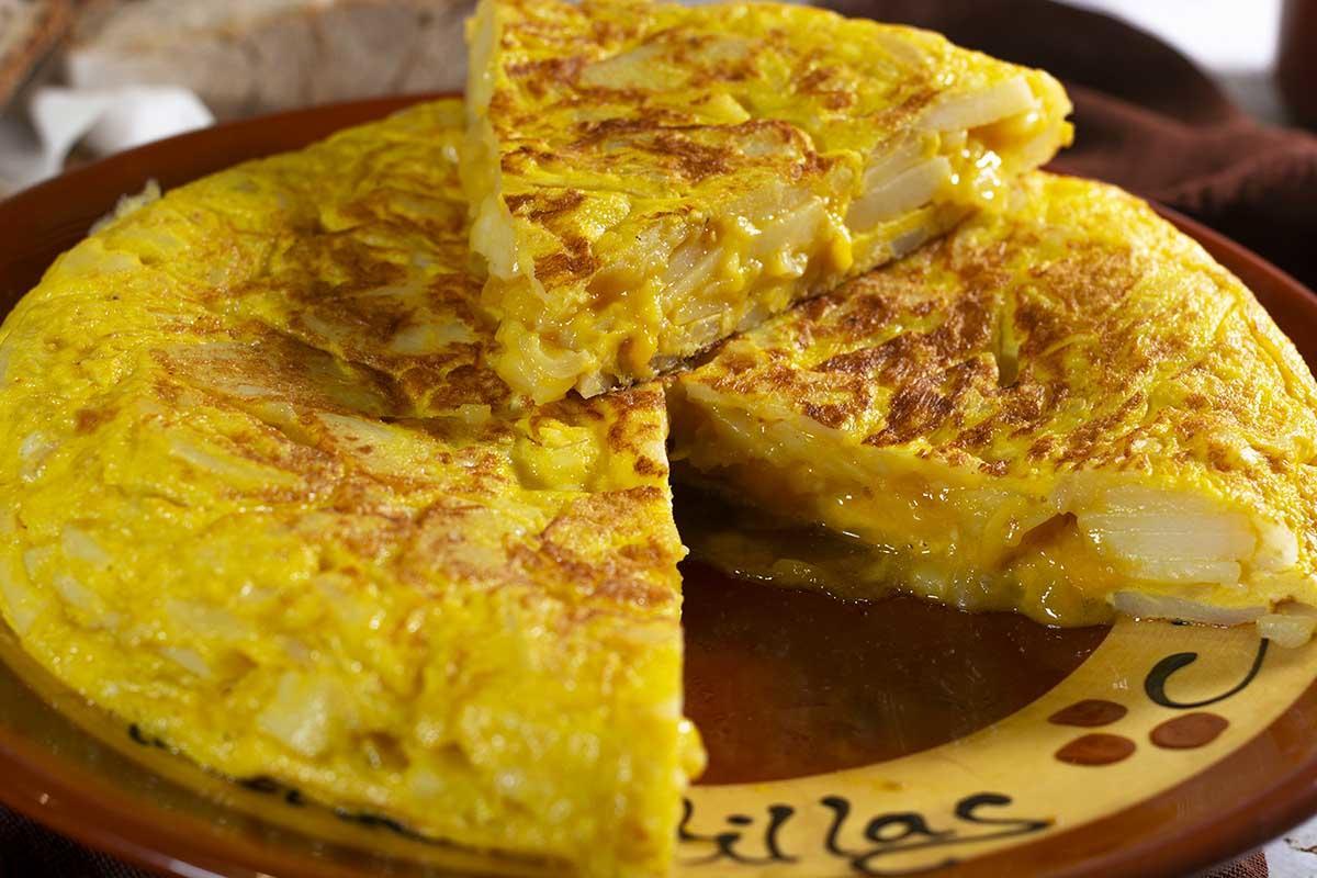 Receta de la tortilla de patatas