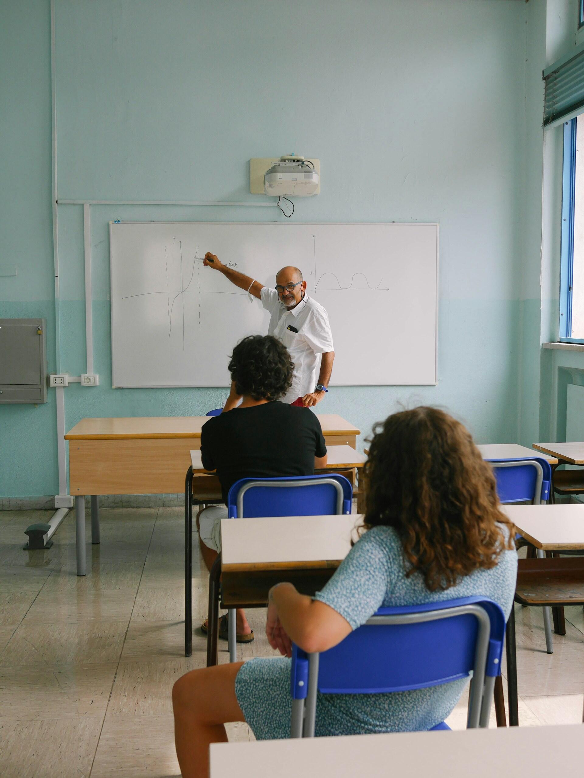 Clase de instituto.