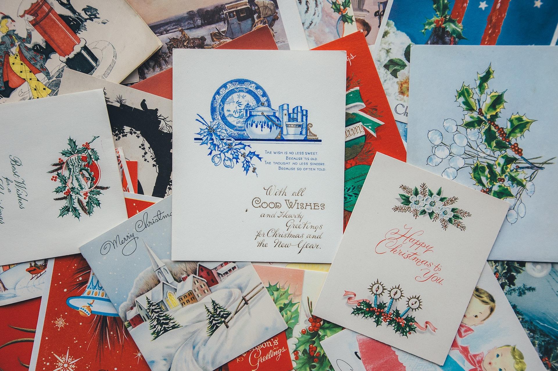 Postales navideñas.