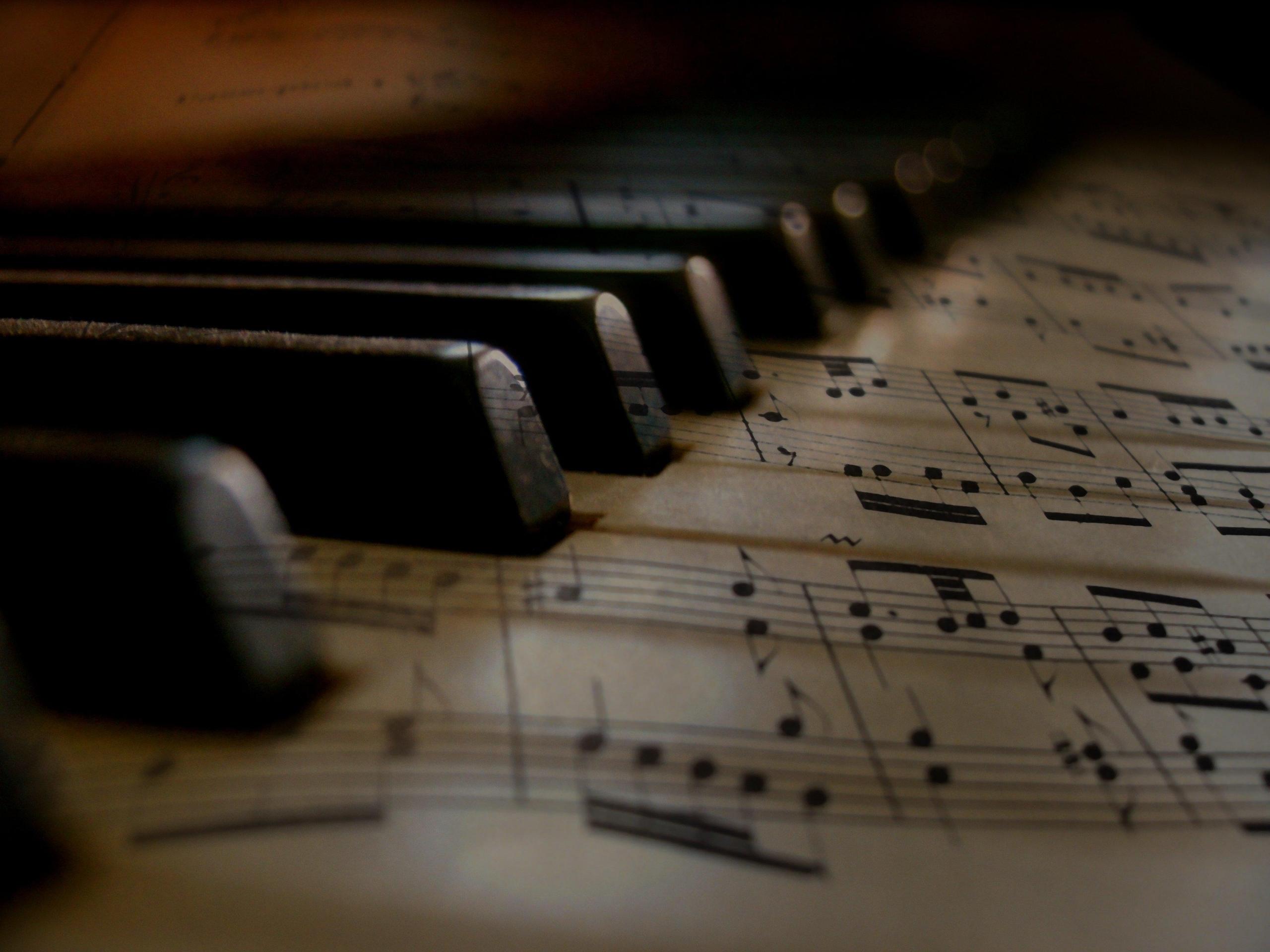 Canciones de piano más famosas.