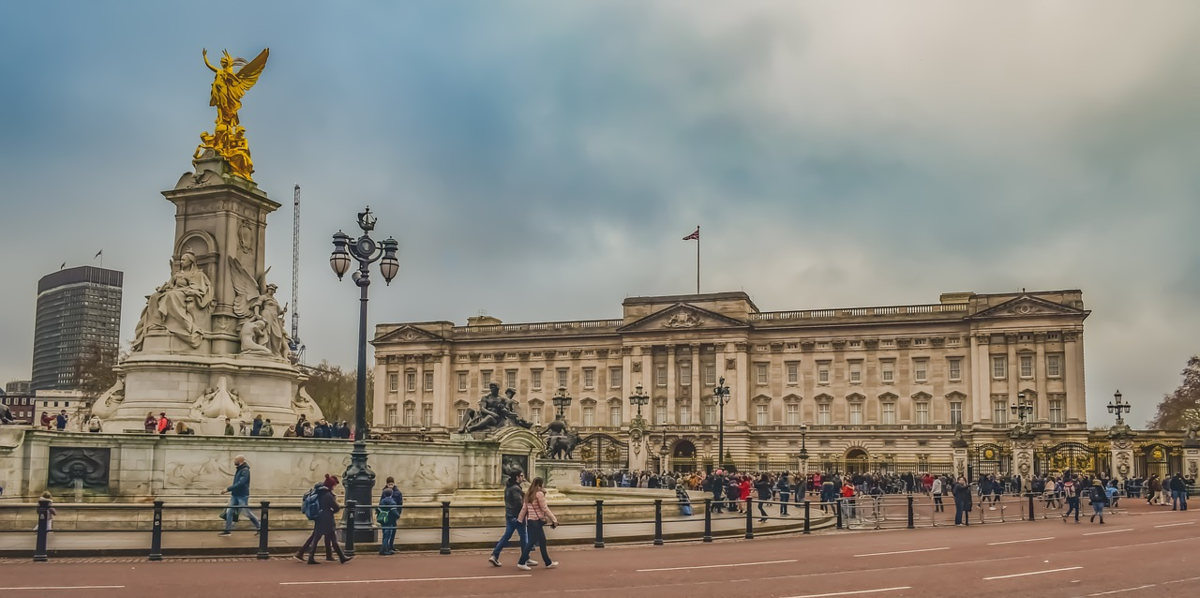 El palacio de Buckingham de Londres.