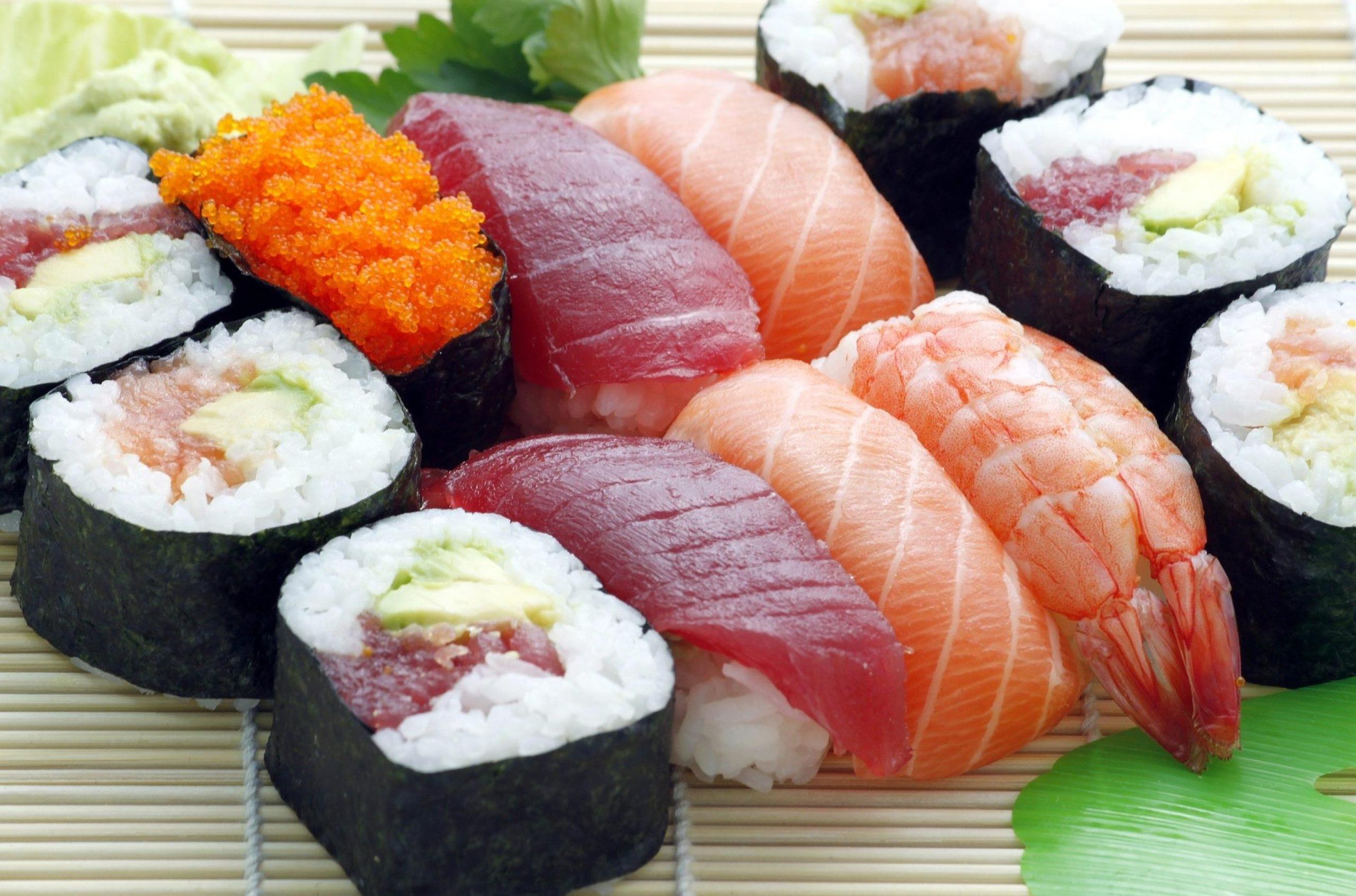 La comida japonesa en Honshu