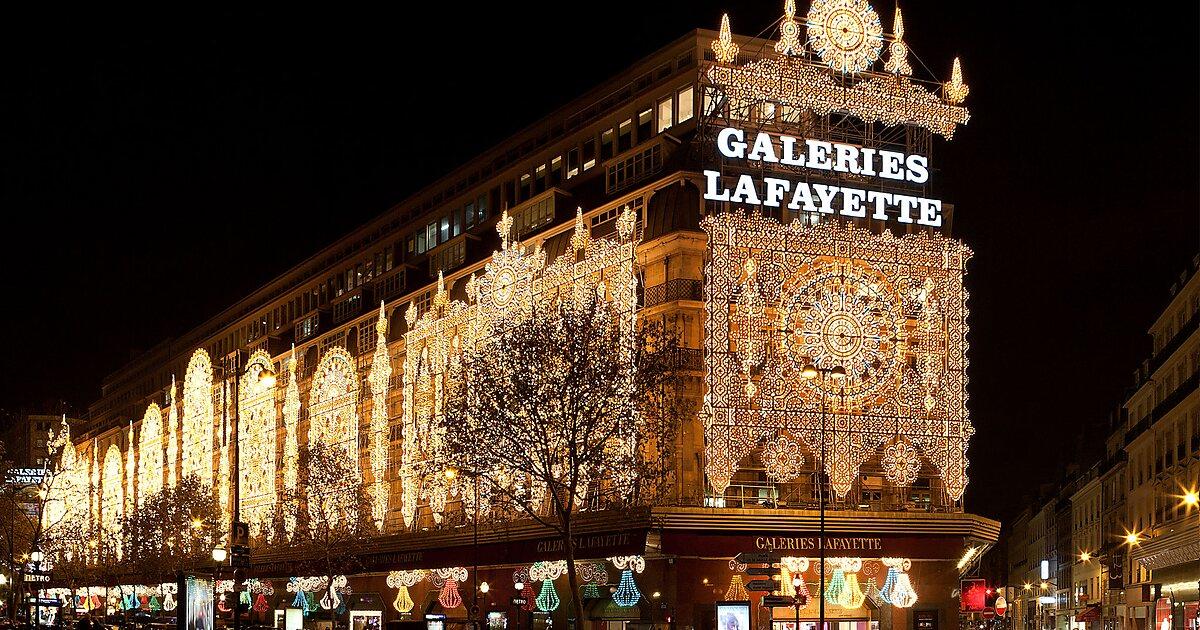 Las Galeries Lafayette.