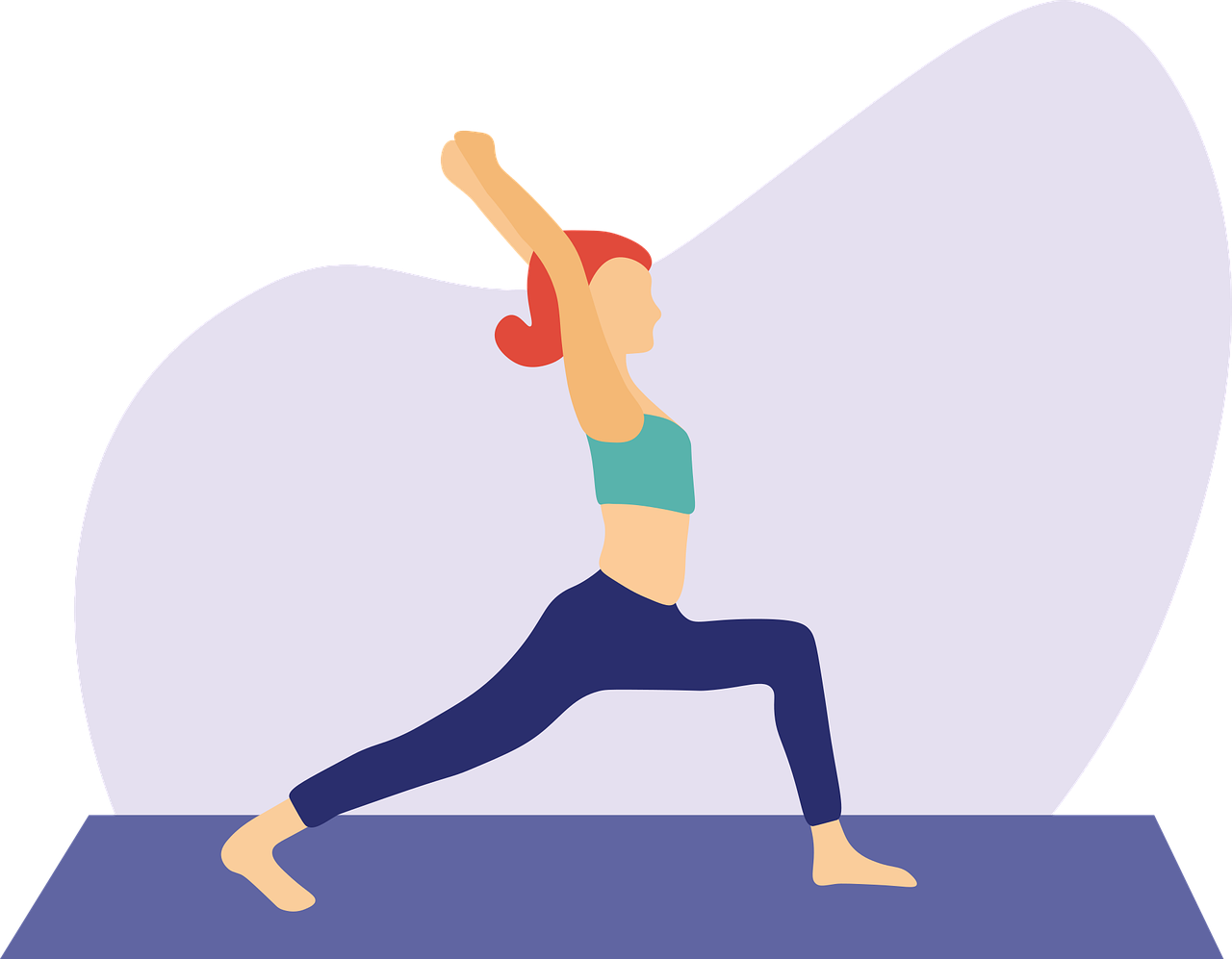 Músculos de piernas: yoga