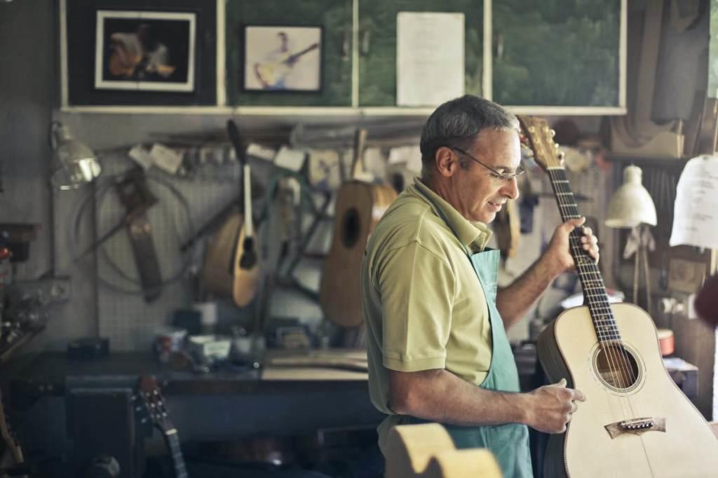 Artesanía en fabricación de guitarras