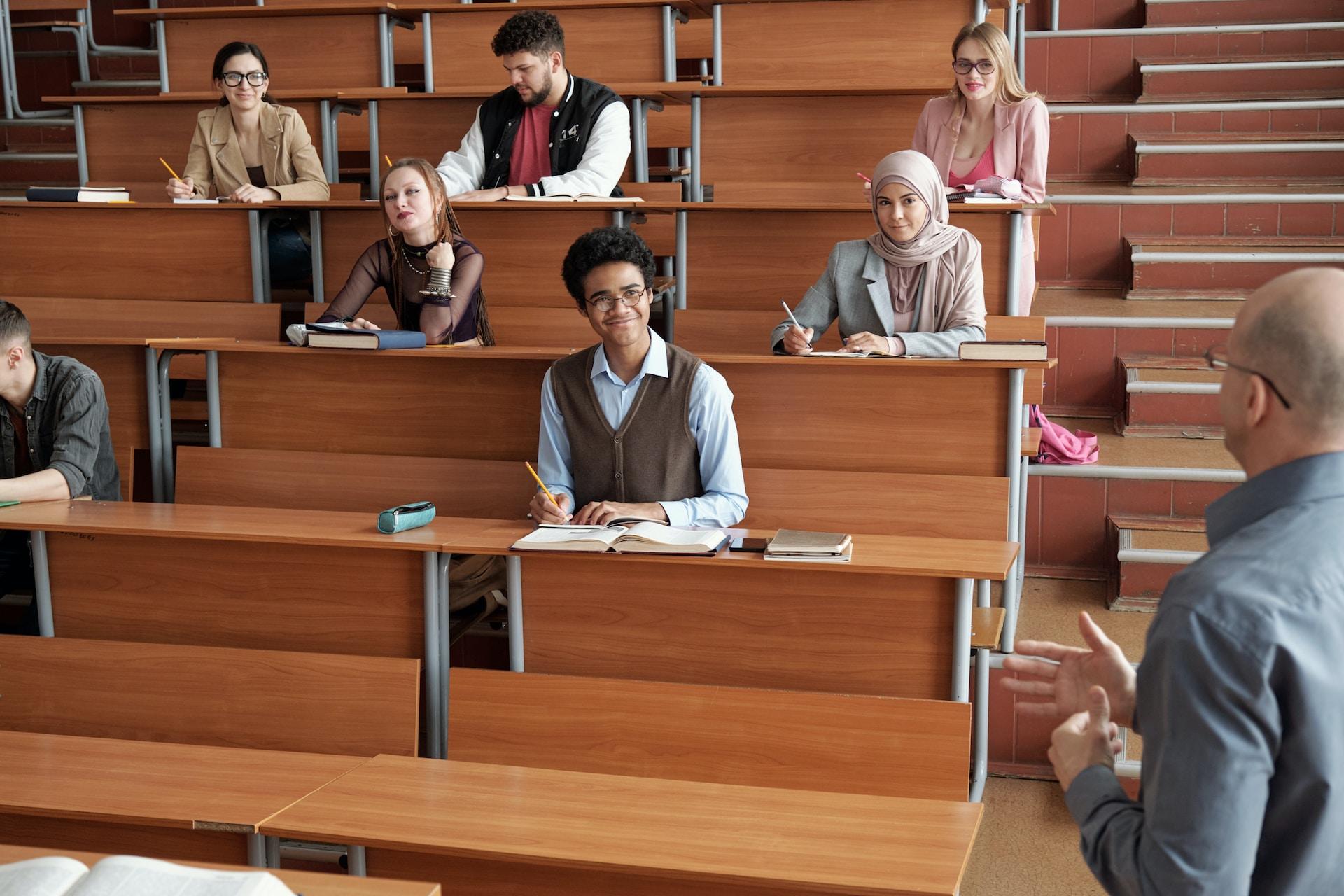 Clase de universidad.