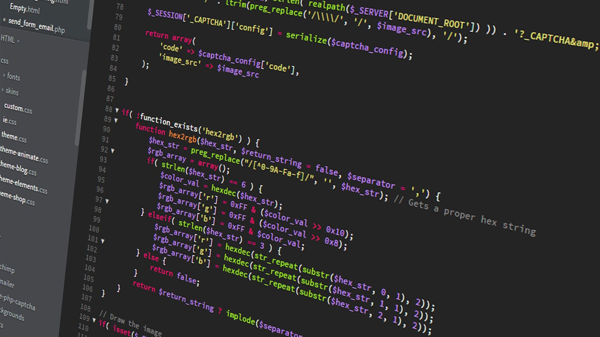 Trabajar en programación