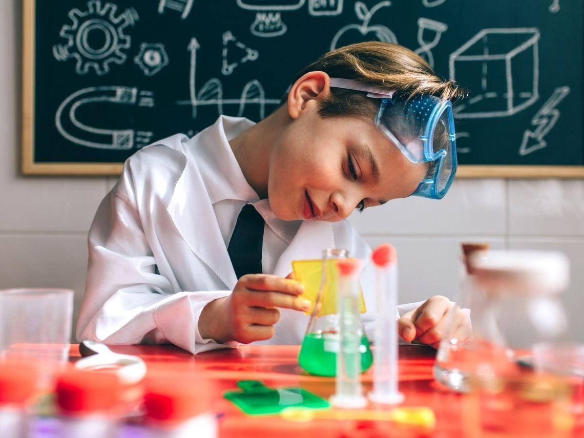 kits de quimica para niños