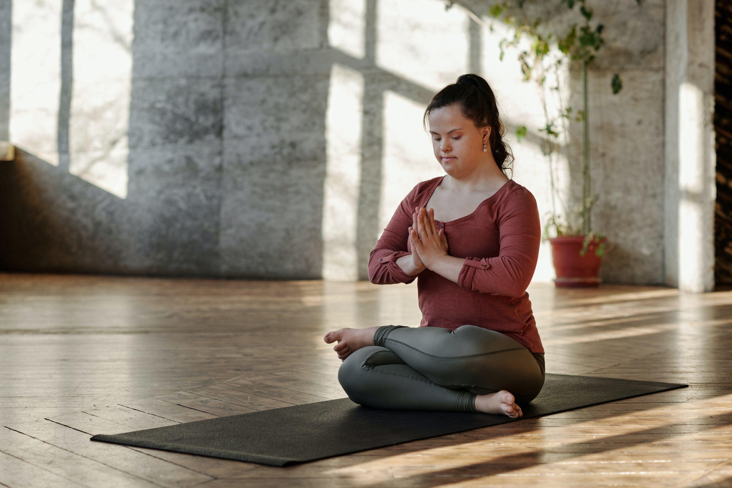 Yoga en el ordenador