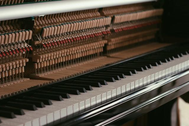 cuerdas del piano por dentro