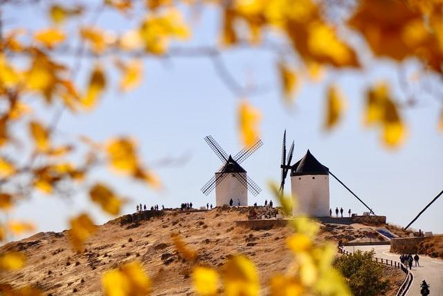 los molinos de viento del quijote