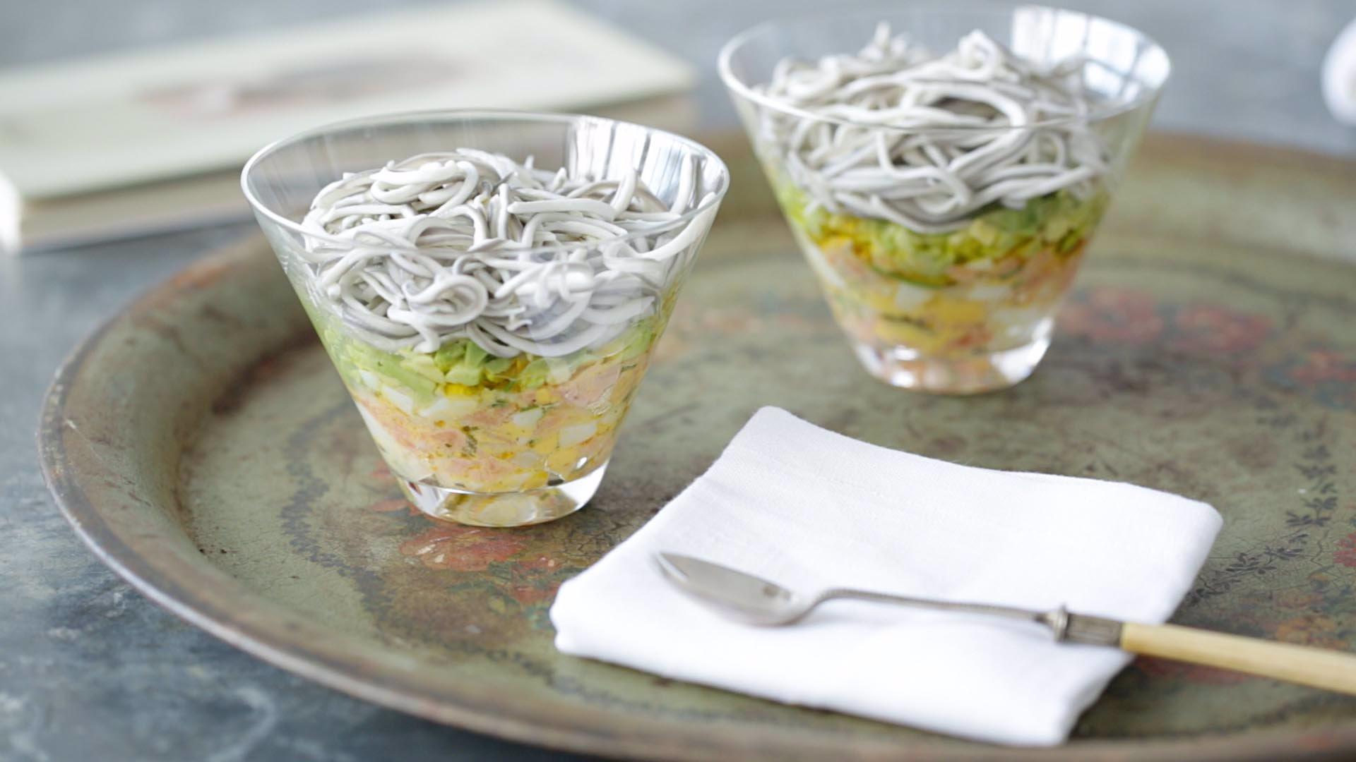 Ensalada de gulas.