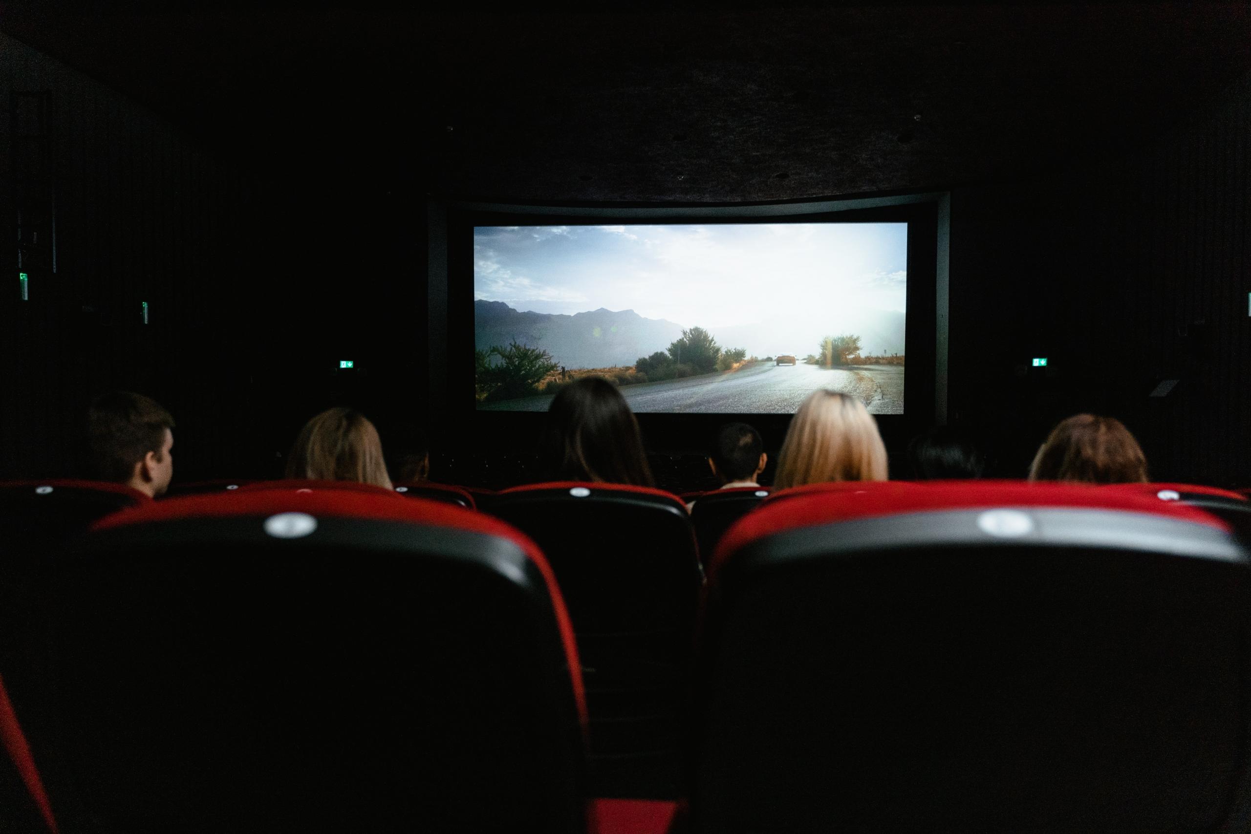 Cine de butacas.