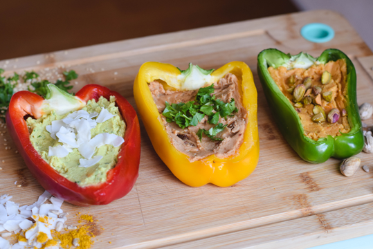 Pimientos rellenos.