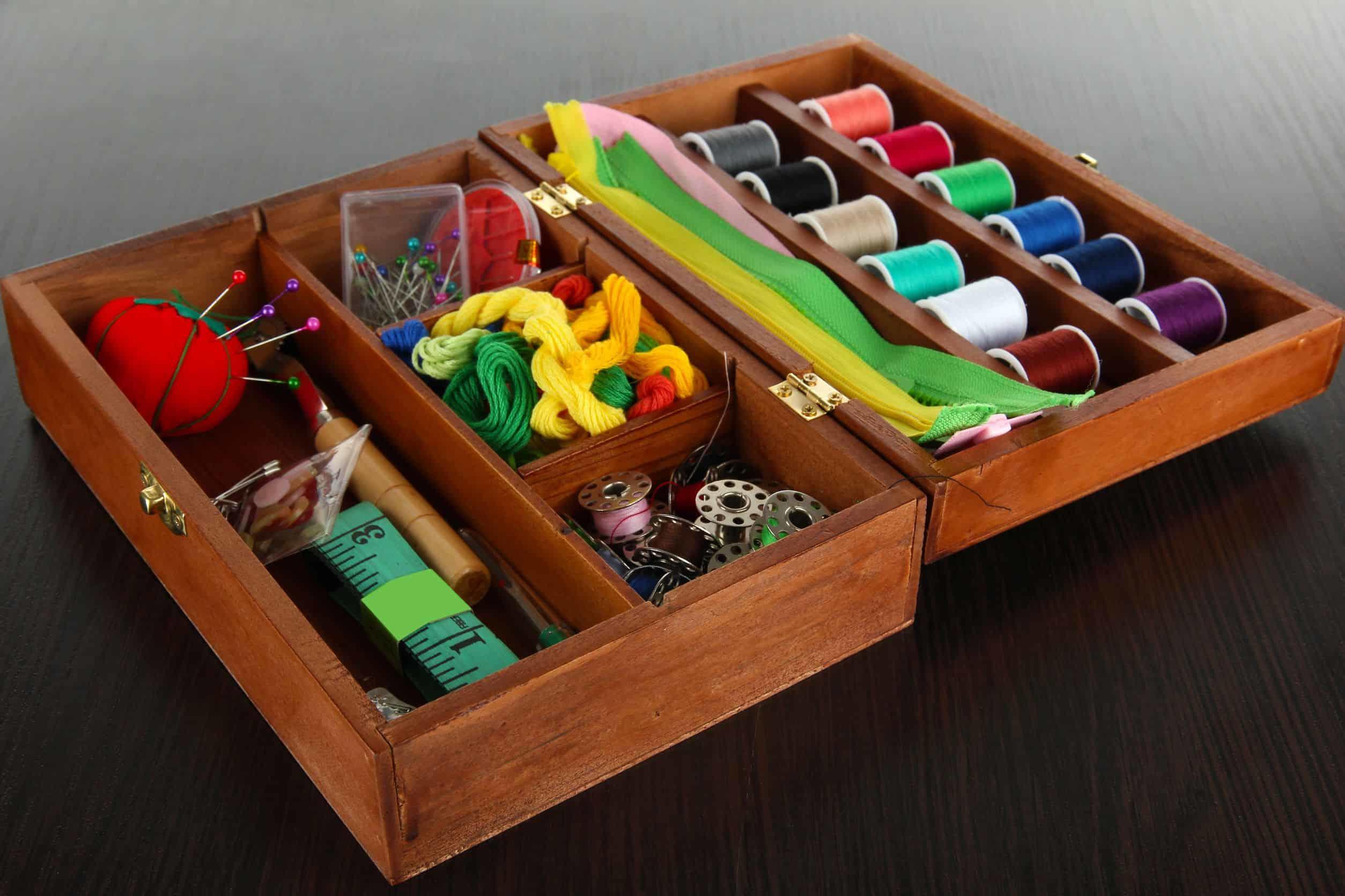Materiales para hacer una presilla.
