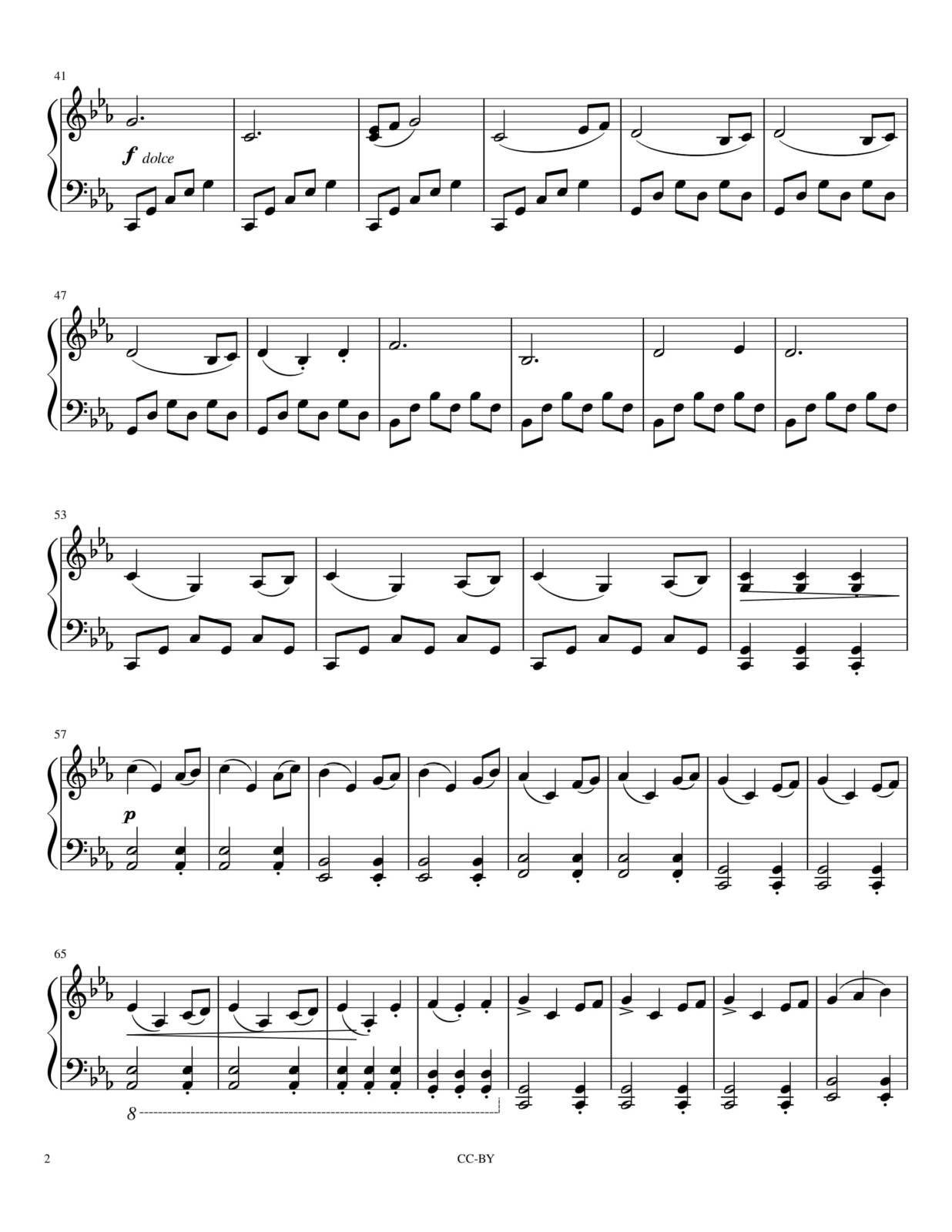 Partitura de Juego de Tronos, segunda parte