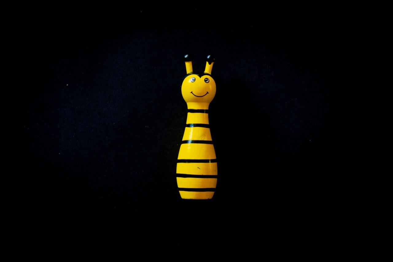 Juguete de una abeja.