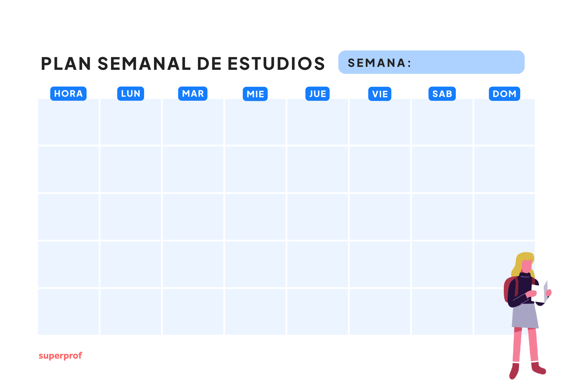 Planning semanal