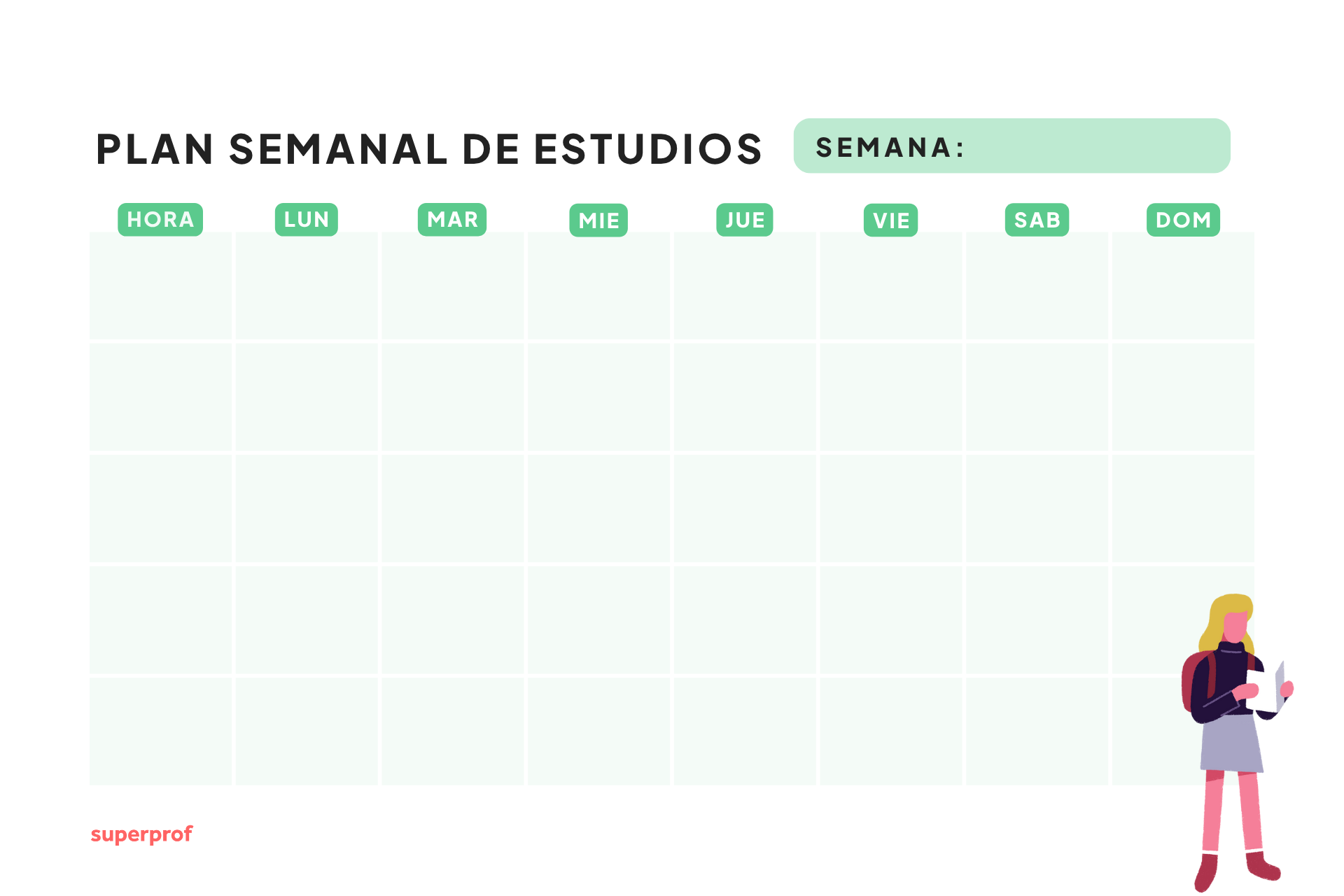 Planner semanal
