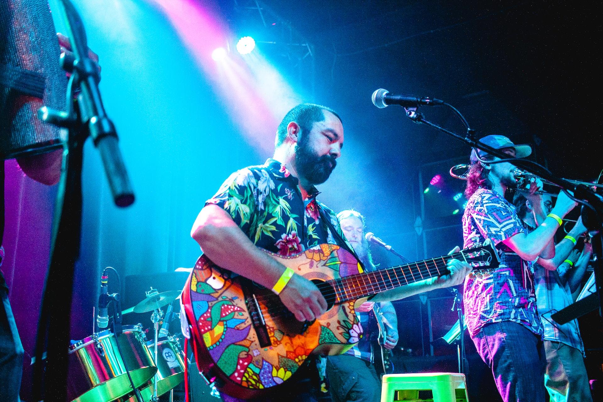 concierto banda de cumbia