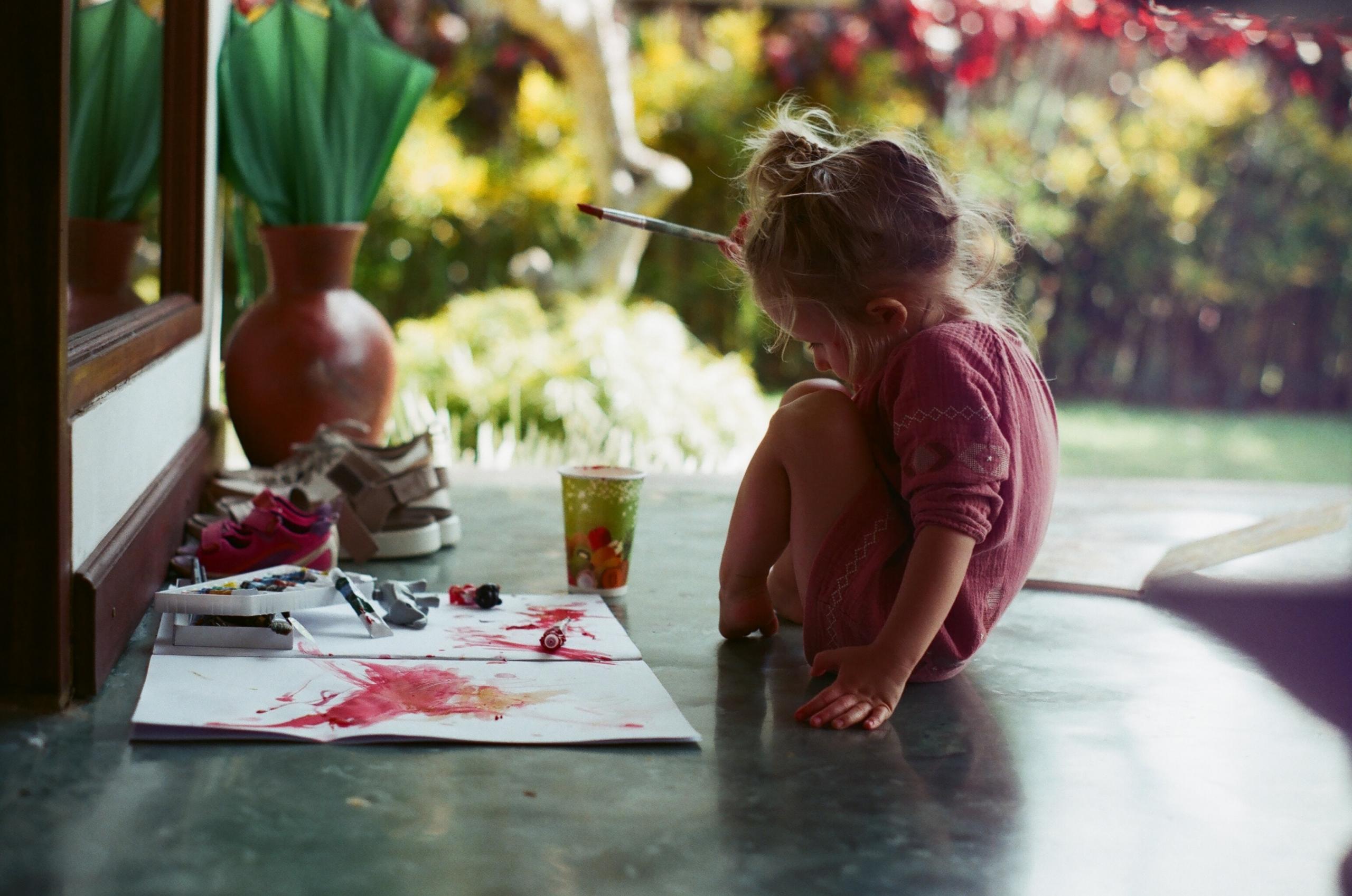 taller pintura niños barcelona