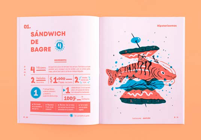 Ilustración y texto
